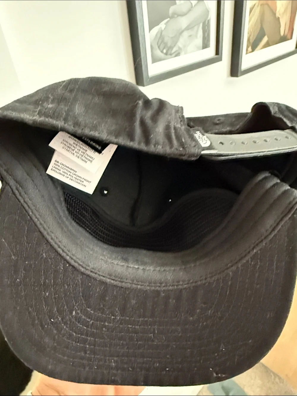 The North Face Black Cap with Rainbow Mountain Patch